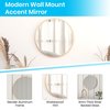 Flash Furniture 20" Round Gold Metal Framed Accent Wall Mirror RH-M003-RD50BB-GD-GG